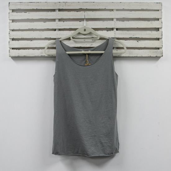 Natural cotton singlet