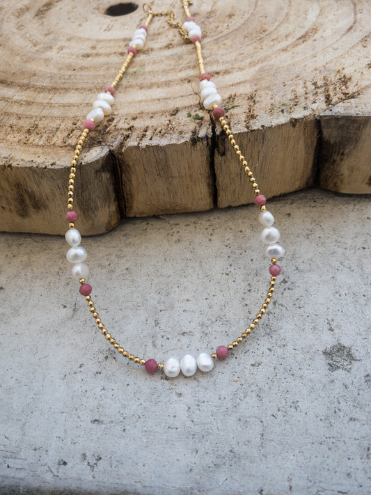 Dainty Gemstone necklace