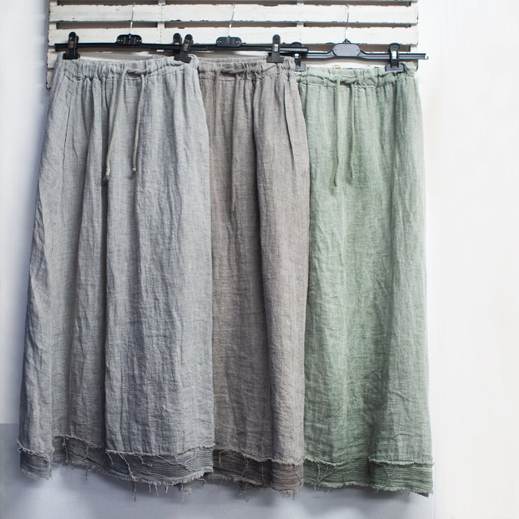 Linen skirt