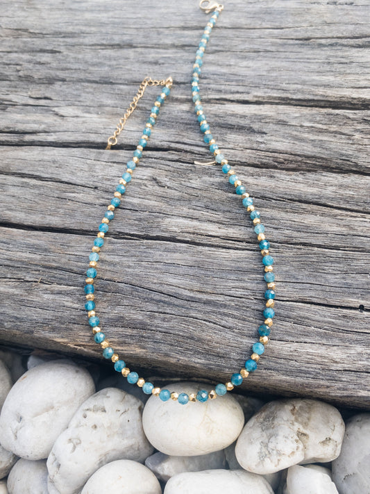 Gemstone necklace