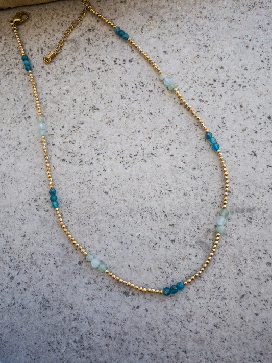 Dainty Gemstone necklace